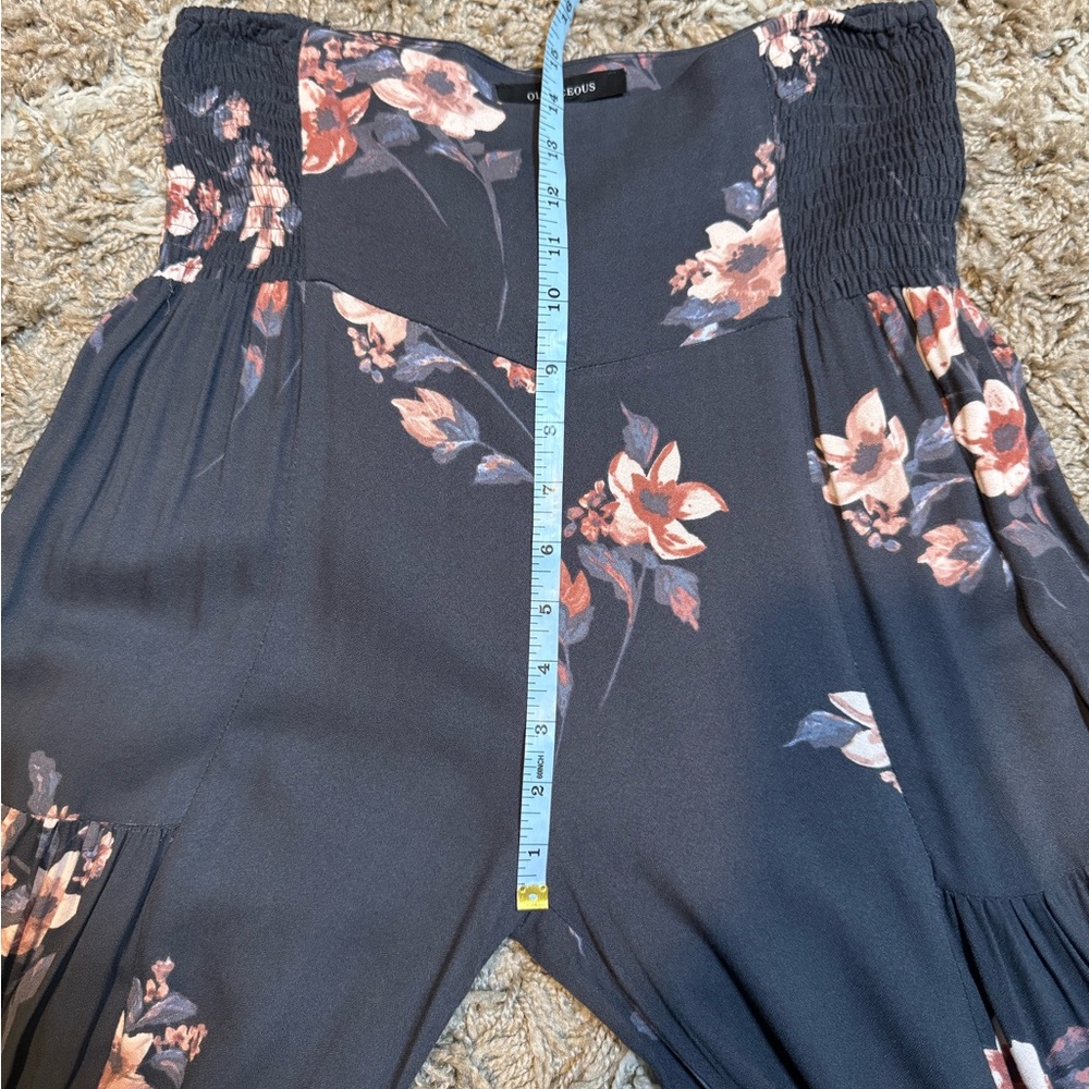 Olivaceous Wide Leg Floral Palazzo Pants size Large - Picture 9 of 12